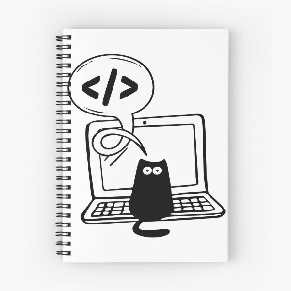 Aperçu de l'œuvre PROGRAMMEUR CHAT créée et vendue par UrahGo.