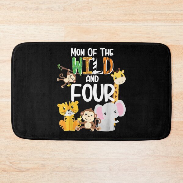 Item preview, Mom Of The Wild And Four Zoo Theme Birthday Safari Jungle  designed and sold by charissamo77.