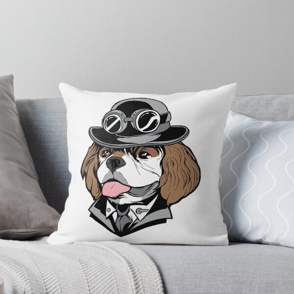 Item preview, Cavalier King  Charles Spaniel in Steampunk Outfit  designed and sold by ajtechdesigns.