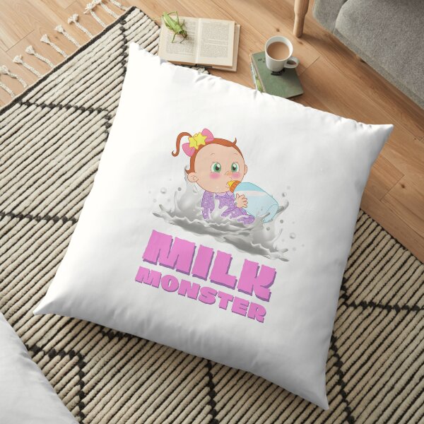 Milk Monster - Pink Floor Pillow