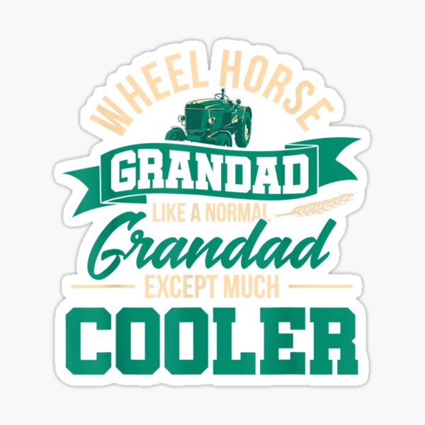 Wheel Horse Stickers Redbubble