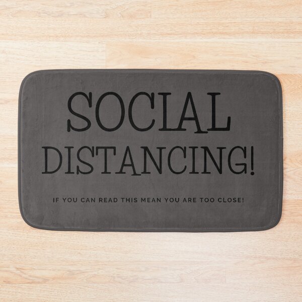 Item preview, SOCIAL DISTANCING LIFESTYLE HABIT designed and sold by SidhuKeet1.