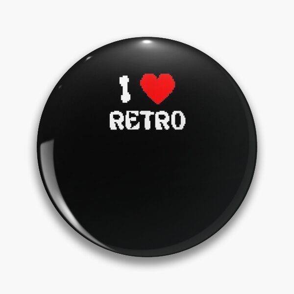 Item preview, I Love Retro Classic Old School 8 bit Aficionado  designed and sold by charissamo77.