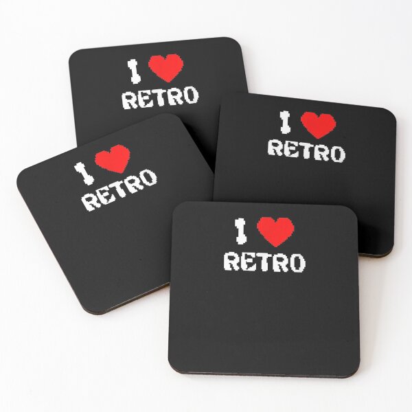 Item preview, I Love Retro Classic Old School 8 bit Aficionado  designed and sold by charissamo77.