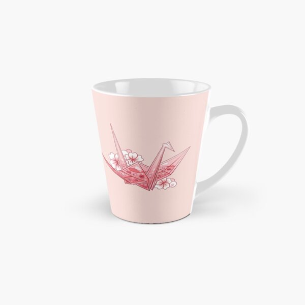 Item preview, Glass Sakura Origami Crane designed and sold by heysoleilart.