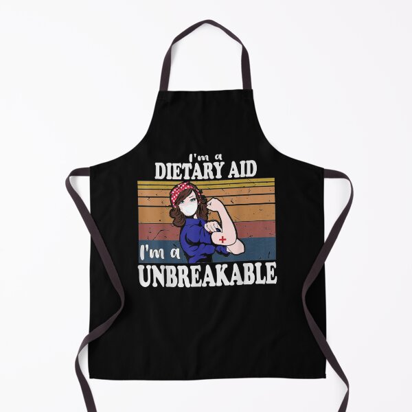 Item preview, I Am A Dietary Aid I Am Unbreakable Vintage Gifts Nurse  designed and sold by charissamo77.