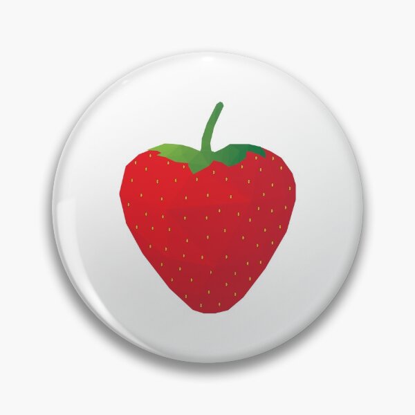 Item preview, Strawberry Low Poly designed and sold by MHich.