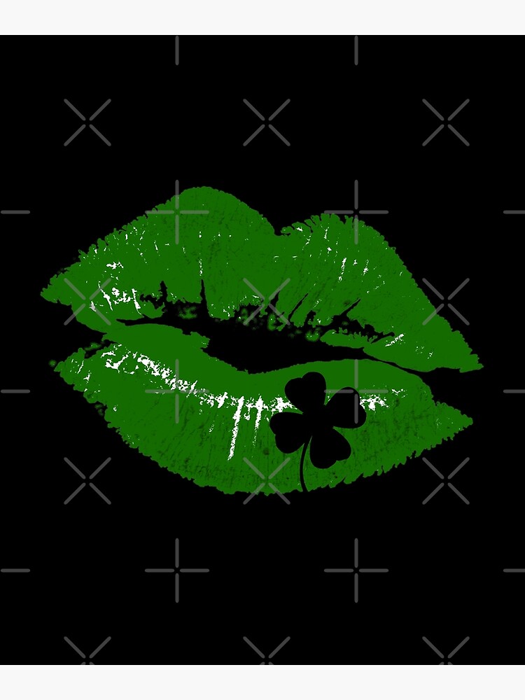 Green Glitter Lips Kiss Me I Am Irish St Patricks Day Shirt Green Glitter Lips Kiss Me I Am Irish St Patricks Day Shirt