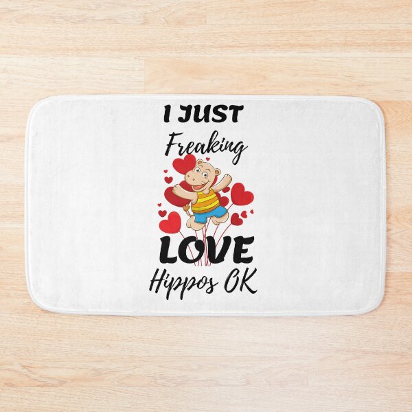 Artikelvorschau, Ich nur Freaking Love Hippos Ok Lustige Hippo-Liebhaber, Baby Hippo, für Kinder entworfen und verkauft von MoradovT-shirt.