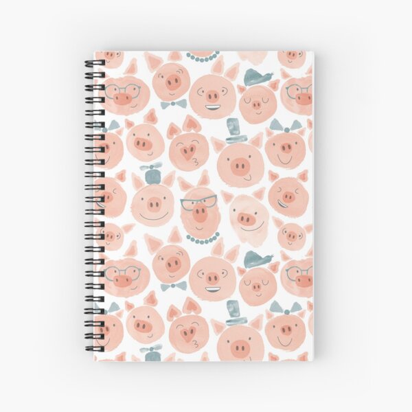 Hello Kitty and Friends B7 Lined Spiral Bound Mini Notebook – Pink House  Boutique