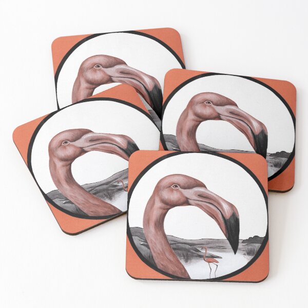 Item preview, The Flamingo designed and sold by redoARTstore.