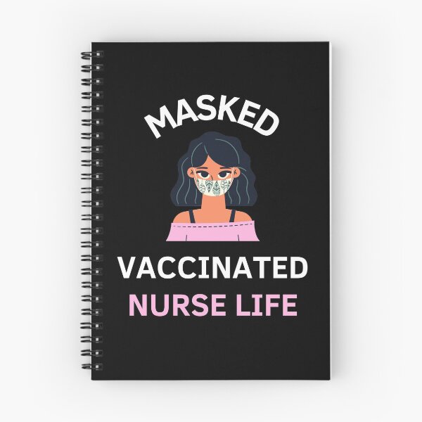 Aperçu de l'œuvre Vie d'infirmière masquée et vaccinée créée et vendue par Louay Oudi.