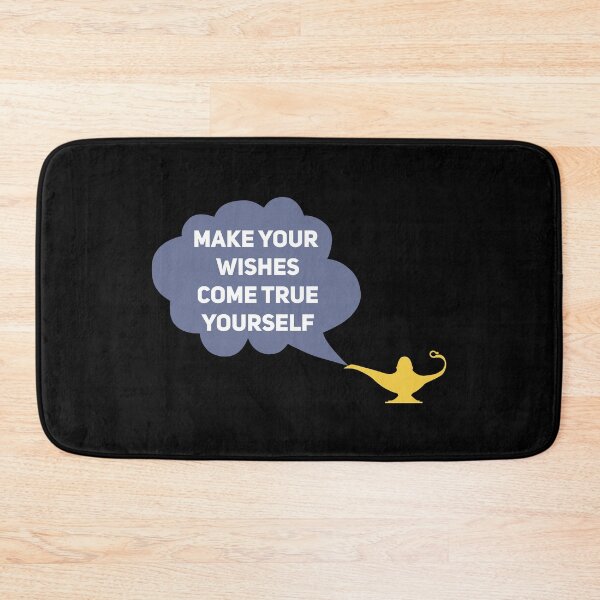 Item preview, Genie lamp with a motivational phrase designed and sold by Blackvz.