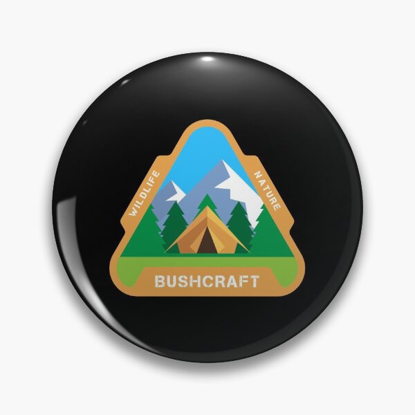 Item preview, Bushcraft-Wildlife-Nature triagnle designed and sold by CoolThingss.