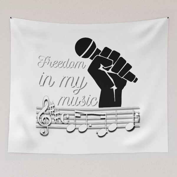 Item preview, freedom in my music designed and sold by Medboy.