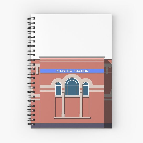 Item preview, Plaistow Tube Station, Print, Artwork, Illustration, Brutalist Architecture, Architecture Print designed and sold by sketchingarchi.