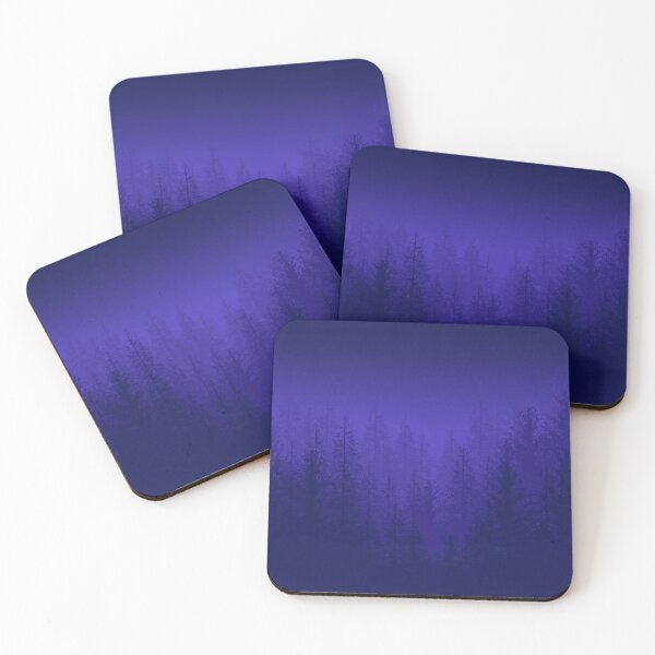 Item preview, Purple Trees Serene Nature Art designed and sold by rkmountains.