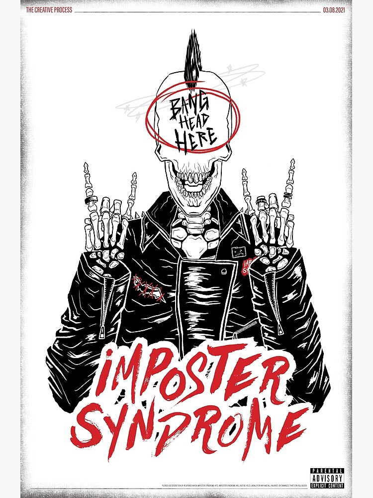 Imposter Syndrome Poster Art Print