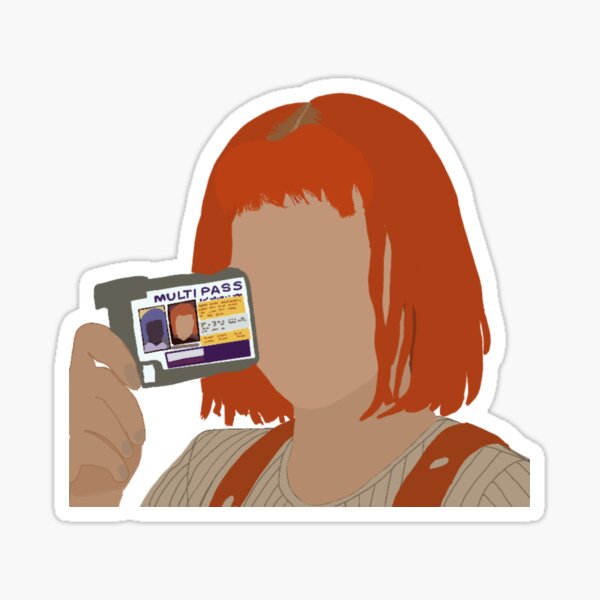 Item preview, The Fifth Element (Leeloo) designed and sold by theislandgirl.