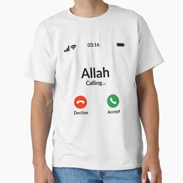 Item preview, Allah Is Calling designed and sold by Capo-Lobo.