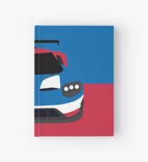 GT Race Car stark vereinfachtes Design Notizbuch