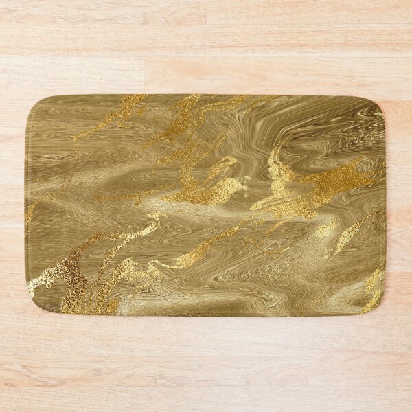 Item preview, Gold Liquid Marble Metallic Foil designed and sold by ColorFlowArt.