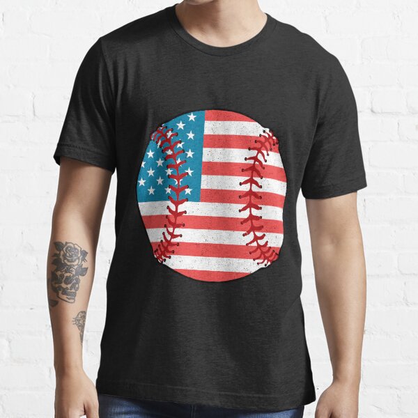 Vintage Baseball Flag Essential T-Shirt