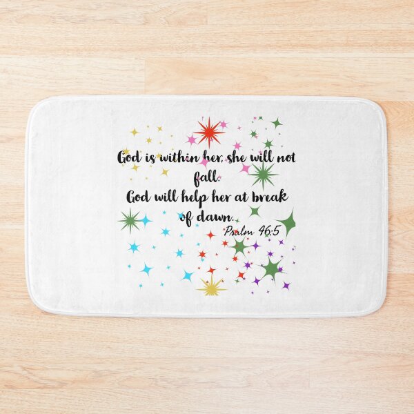 Item preview, Psalm 46 :5 God is within her she will not fall designed and sold by Mizems.