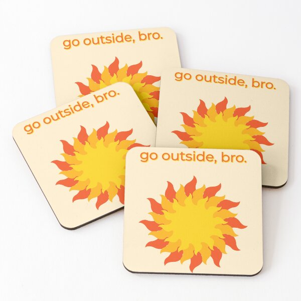 Item preview, go outside, bro. designed and sold by marjard.