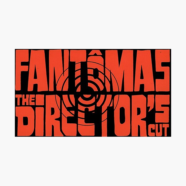 Item preview, Fantomas Director's designed and sold by kittysavva1529.
