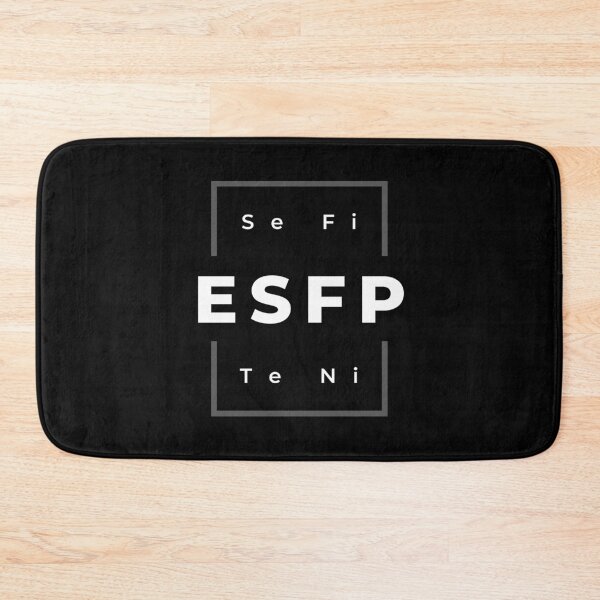 Item preview, Minimalistic ESFP Functions (White & Black) designed and sold by lamweixing.