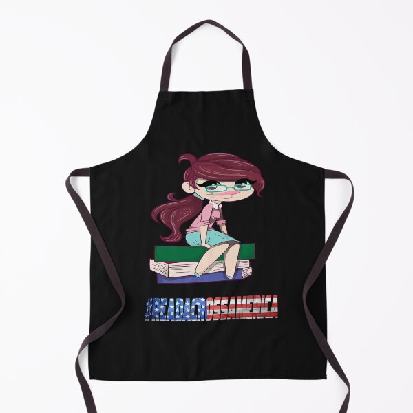 Item preview, Happy Lady with Glasses Sitting on Books - Read Across America Day designed and sold by WowAllinOne.