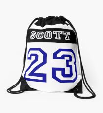 Nathan Scott Jersey Number Drawstring Bag