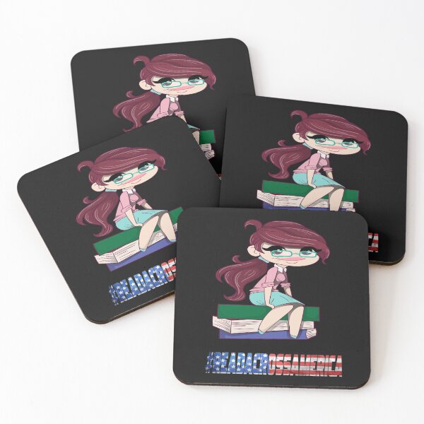 Item preview, Happy Lady with Glasses Sitting on Books - Read Across America Day designed and sold by WowAllinOne.