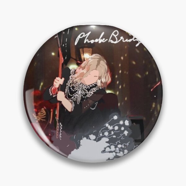 Item preview, Phoebe Bridgers smashing guitar SNL designed and sold by Jessdaniels.