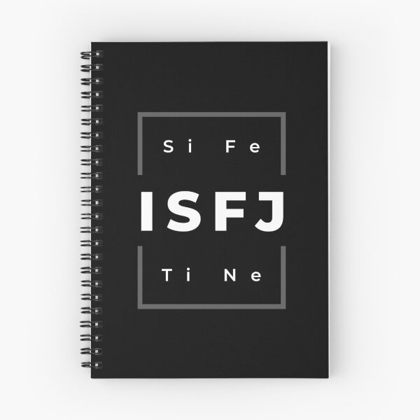 Item preview, Minimalistic ISFJ Functions (White & Black) designed and sold by lamweixing.