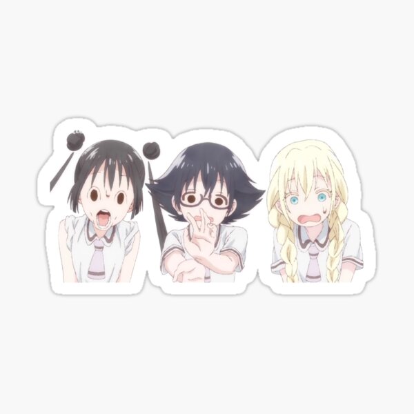 Item preview, Kasumi, Olivia, Hanako - Asobi Asobase Anime designed and sold by PuddingRabbit.