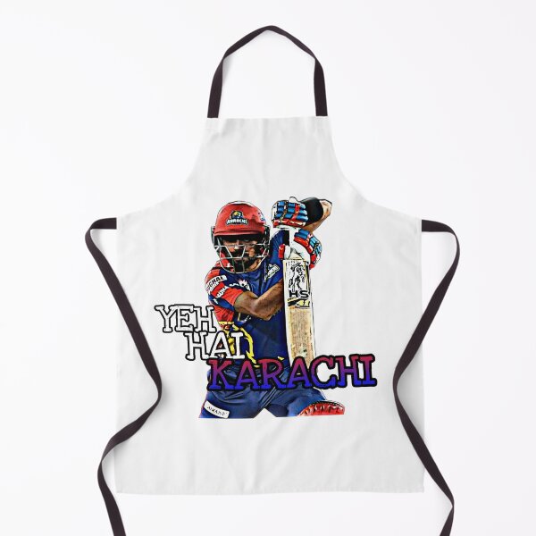 Item preview, Babar Azam Karachi Kings Yeh Hai Karachi PSL designed and sold by OnlyMuf.