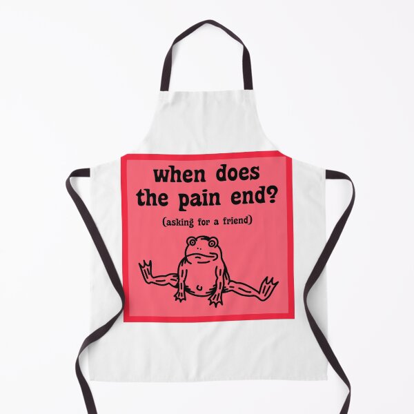 Item preview, When Does The Pain End? Frog Splits designed and sold by ozl01.