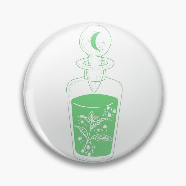 Item preview, Moon Potion green designed and sold by Spacey Kacey's Cosmic Creations.