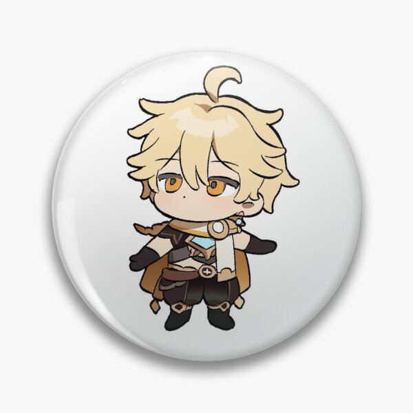 Item preview, Aether Genshin Impact Chibi designed and sold by milkqtea.