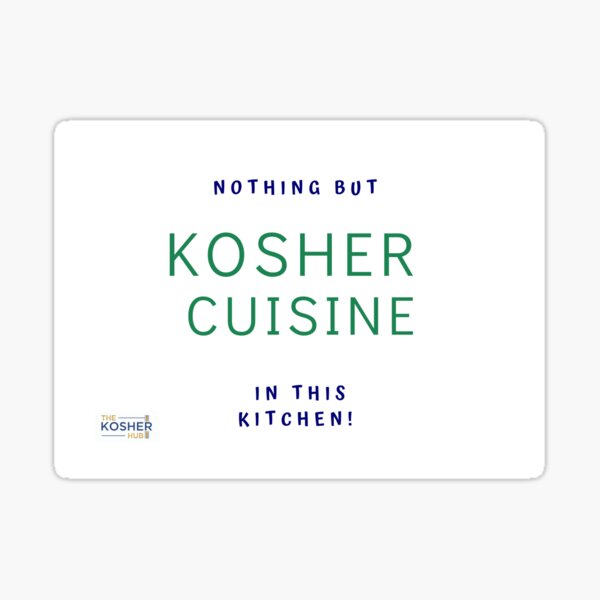 Item preview, Nothing but Kosher Cuisine in This Kosher Kitchen  designed and sold by thekosherhub.