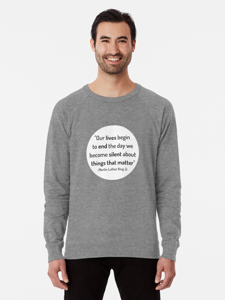 Mlk sweatshirt on sale