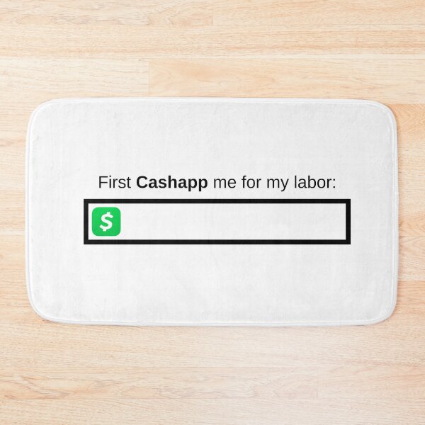 Item preview, Cashapp Me for my Labour designed and sold by sillyaprons.