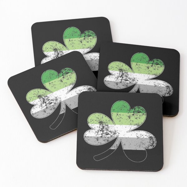 Item preview, Aromantic Shamrock Pride Flag designed and sold by Patrick Hiller.