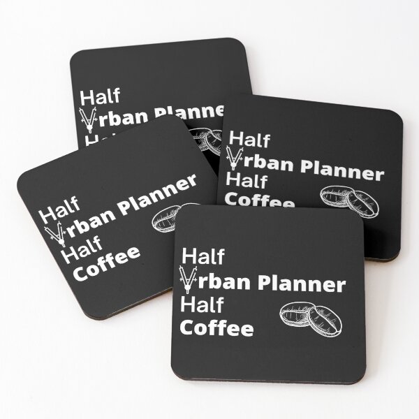 Item preview, Half Urban Planner Half Coffee designed and sold by CJacobsDesigns.