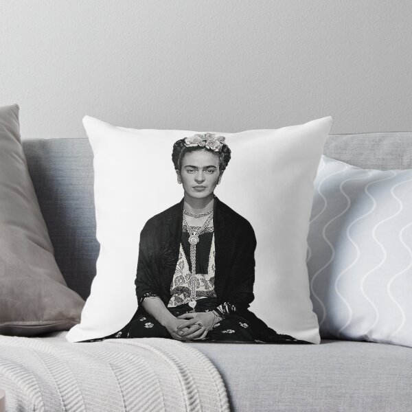 Item preview, Frida Kahlo portrait black and white, classic designed and sold by Adriana C (All about Frida).