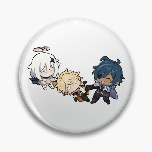 Item preview, Aether Genshin Impact Chibi designed and sold by milkqtea.