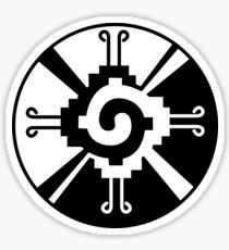 Hunab Ku Mayan Symbol Sticker