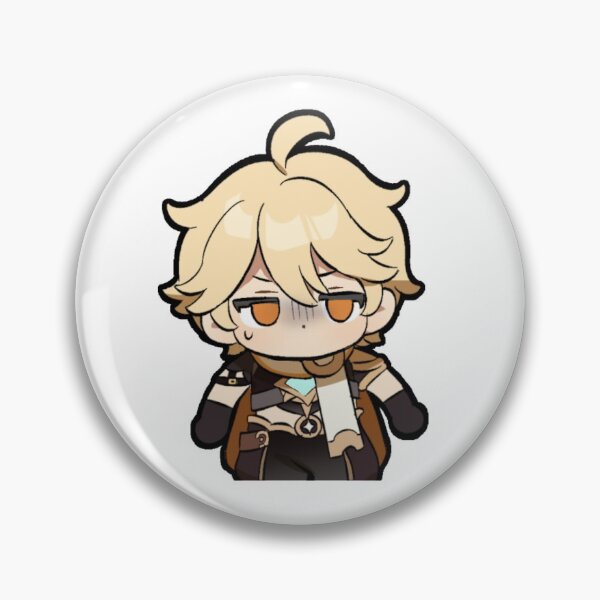 Item preview, Aether Genshin Impact Chibi designed and sold by milkqtea.